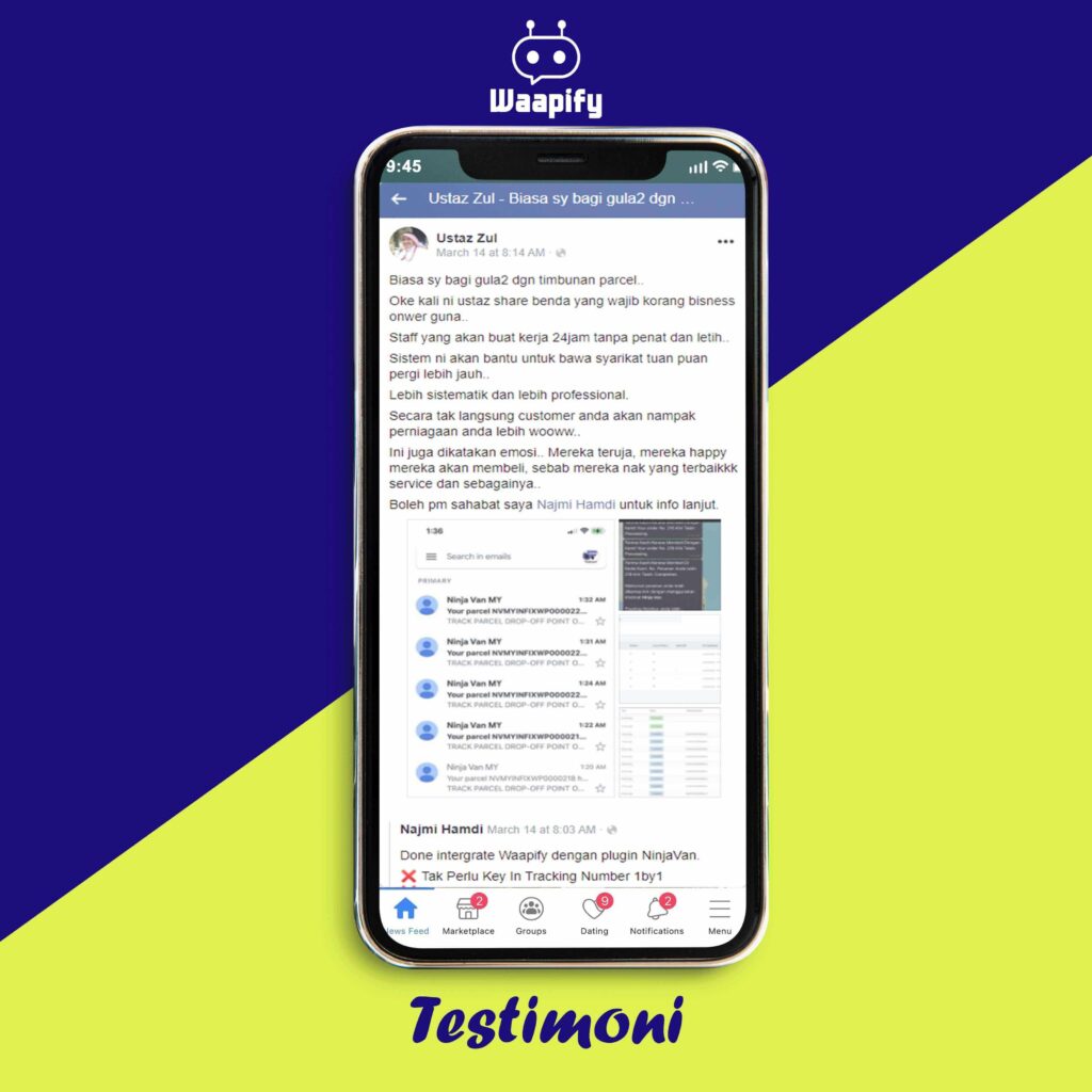 Testimoni waapify 2